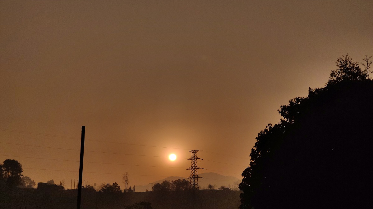 手机摄影#早上8点的太阳