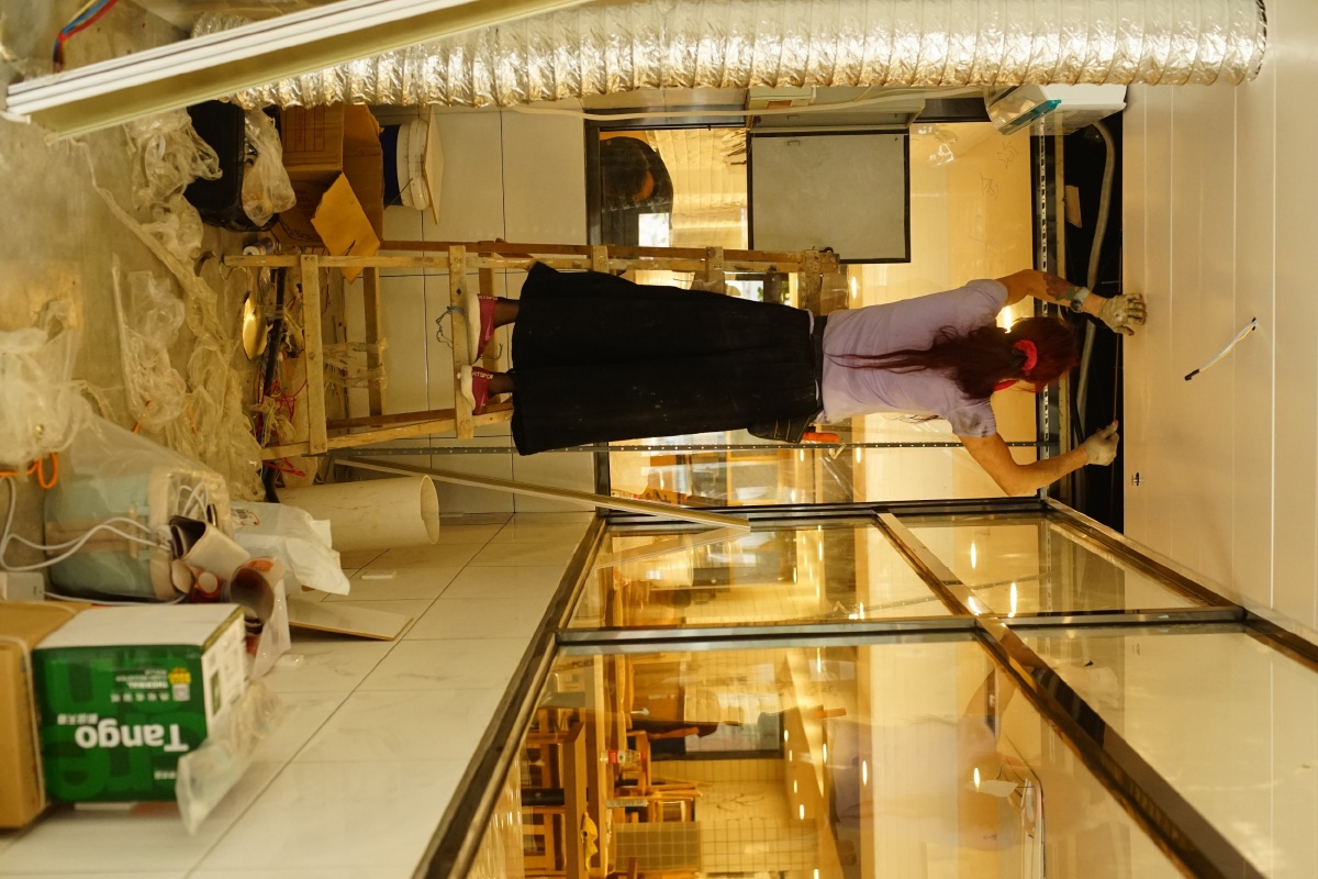 中国最美装修女工