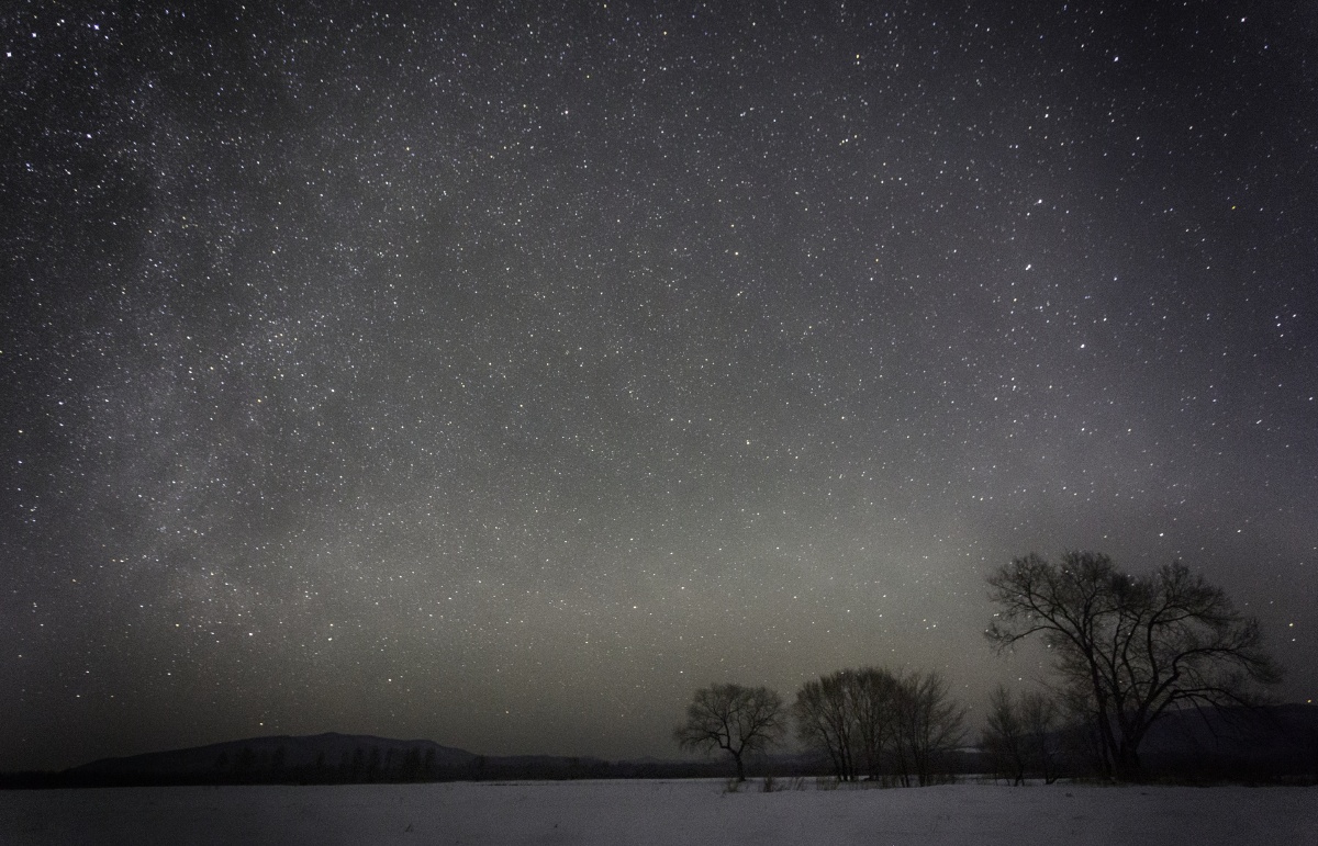 大兴安岭的星空