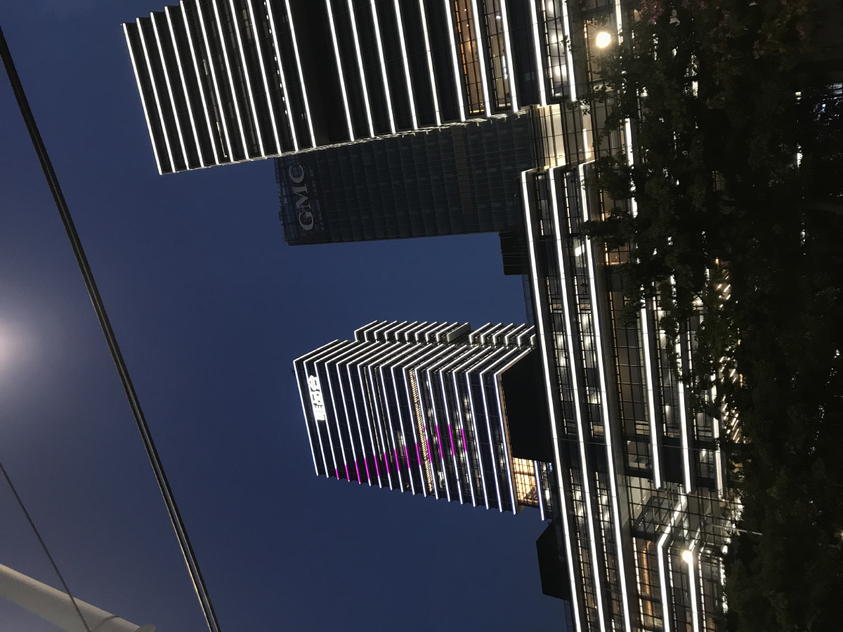广州夜景珠江新城唯品会