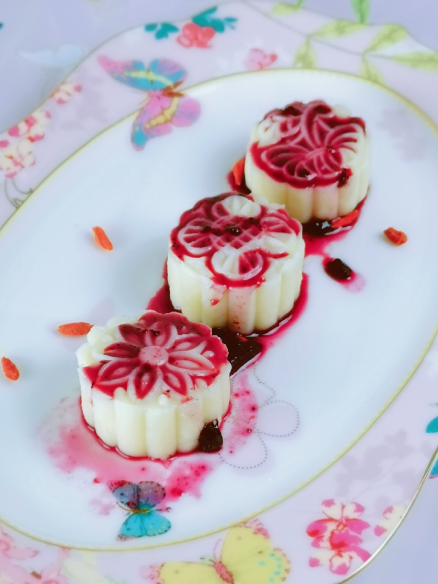 每天不重样之第345道蓝莓山药糯米糕