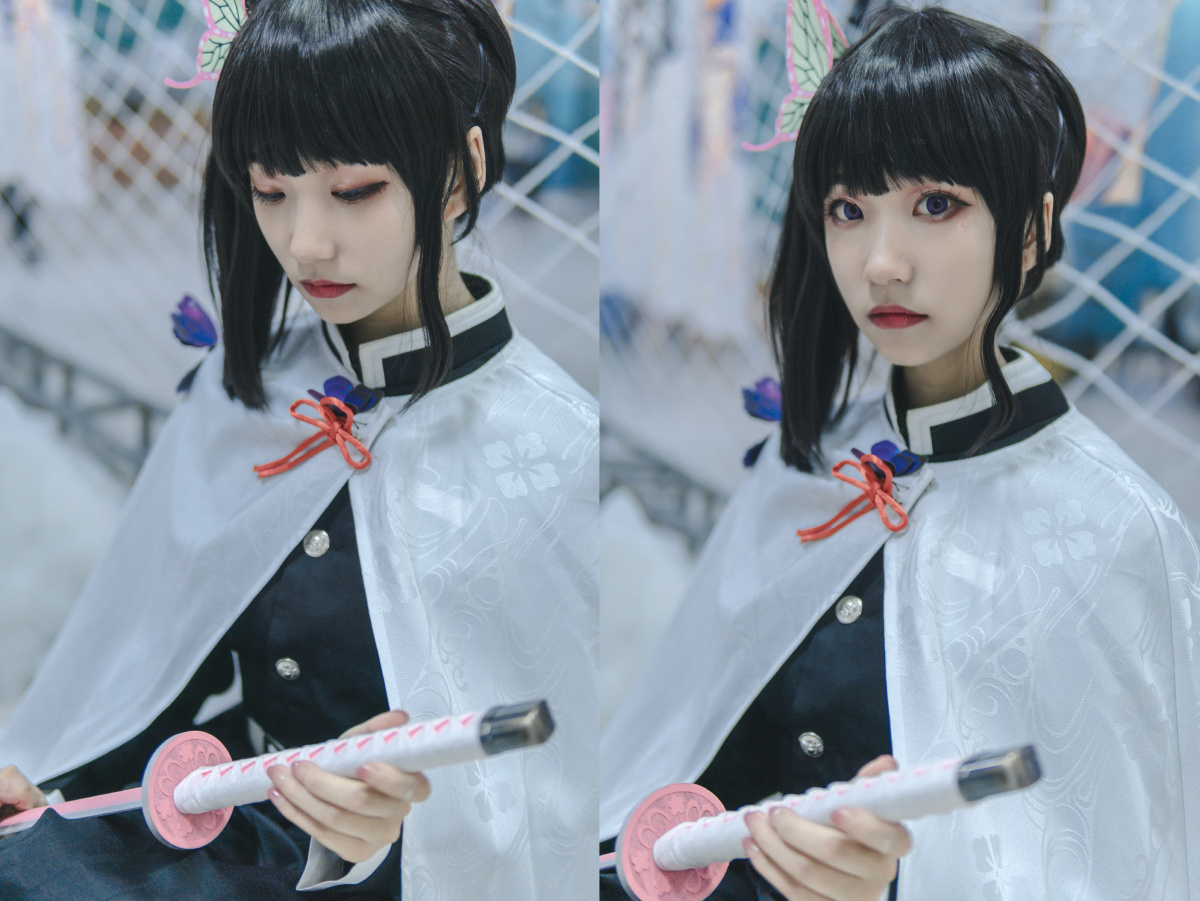 香奈乎cosplay蝴蝶鬼灭之刃