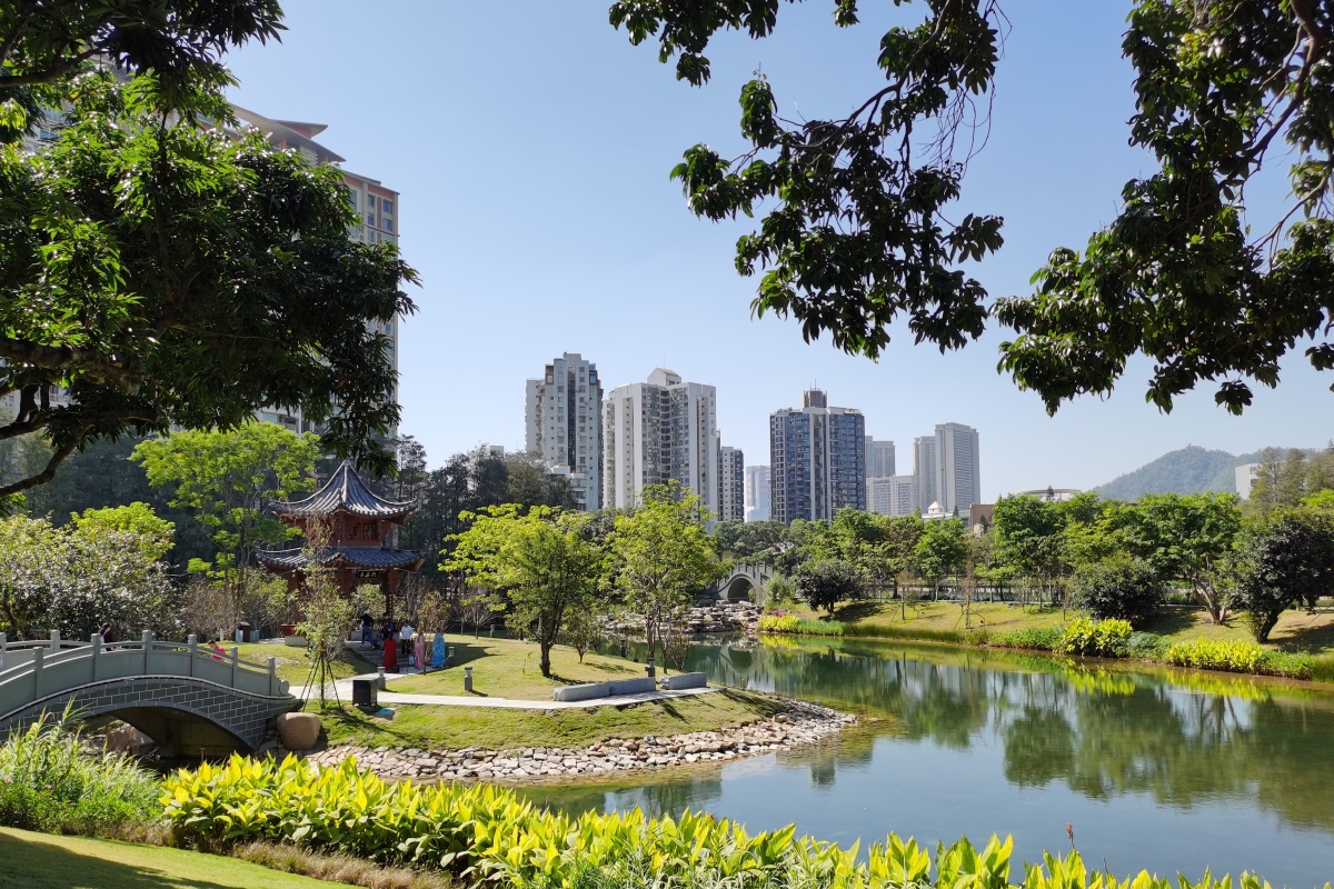 深圳蛇口海上世界四海公园新貌