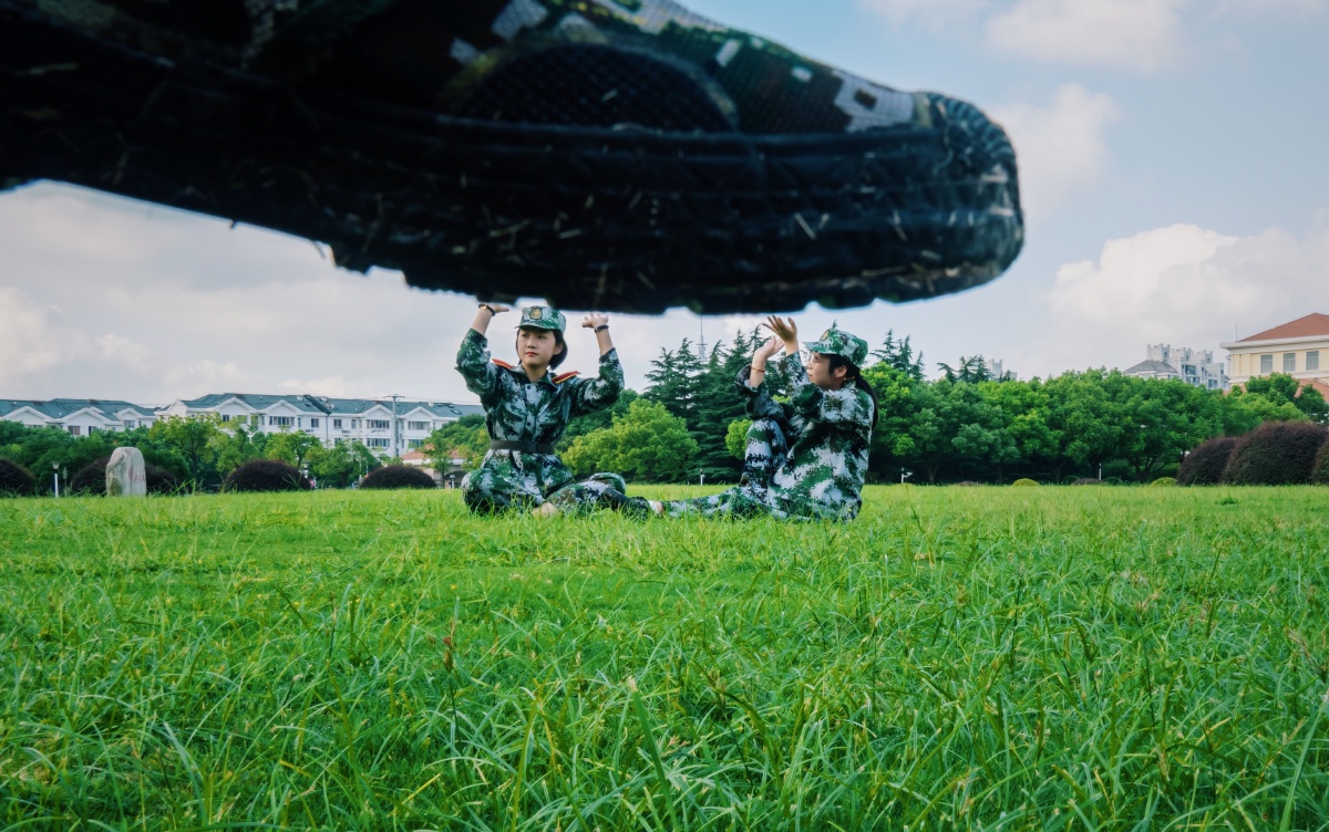 军训创意拍