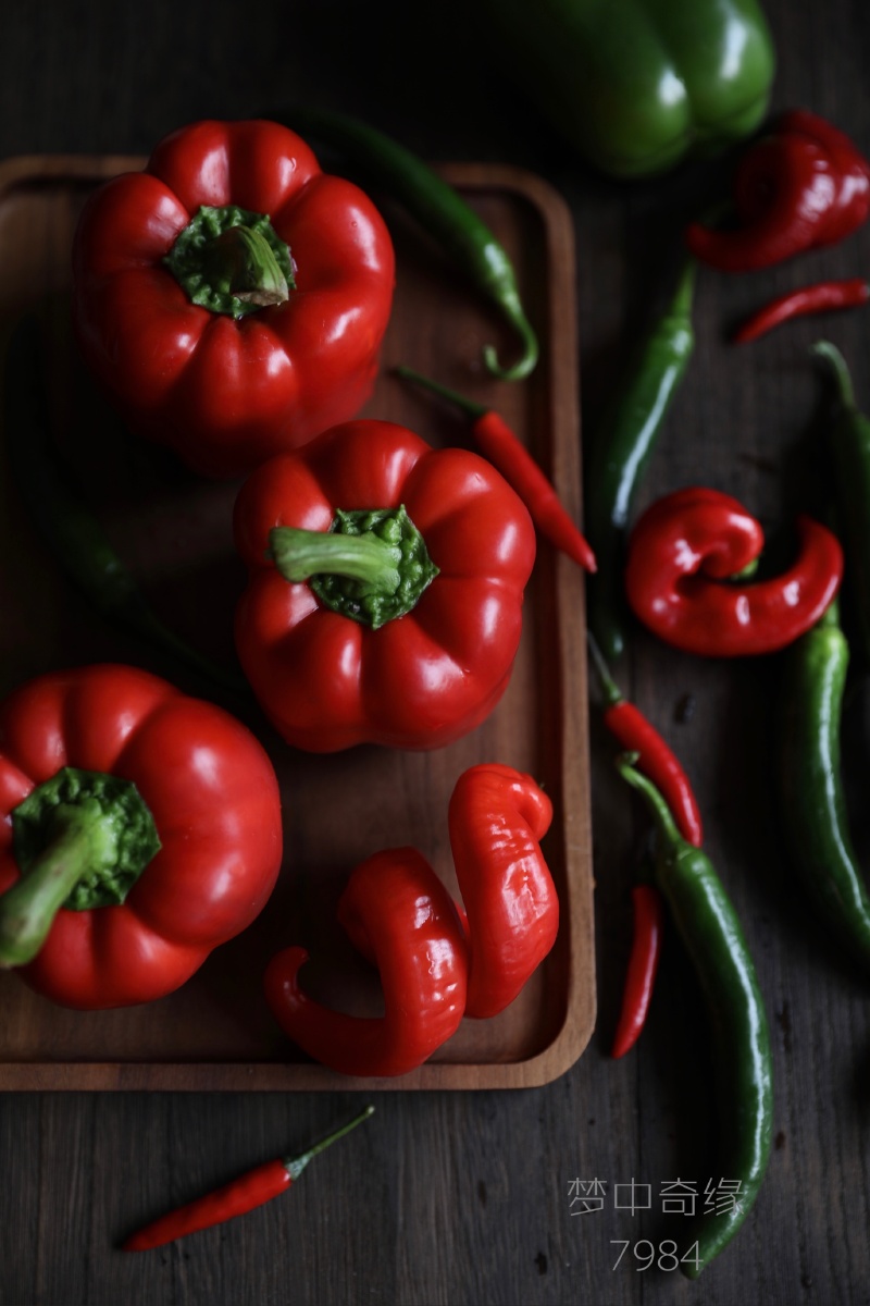 摄影习作彩椒主题拍摄妍色同学会