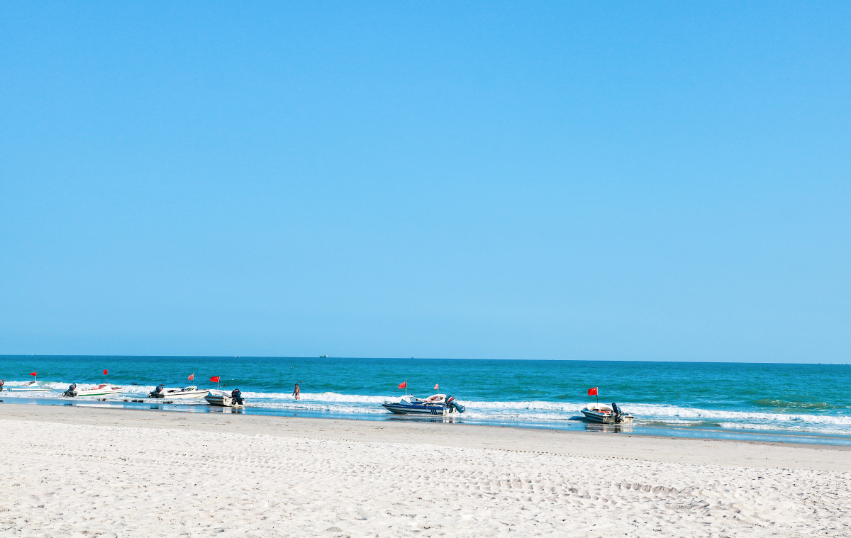 夏天阳光海岸沙滩