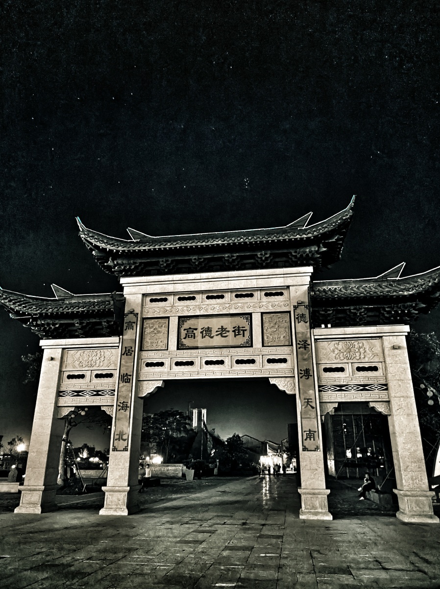 广西北海高德老街古建筑大门 - 哈兰德 - 图虫