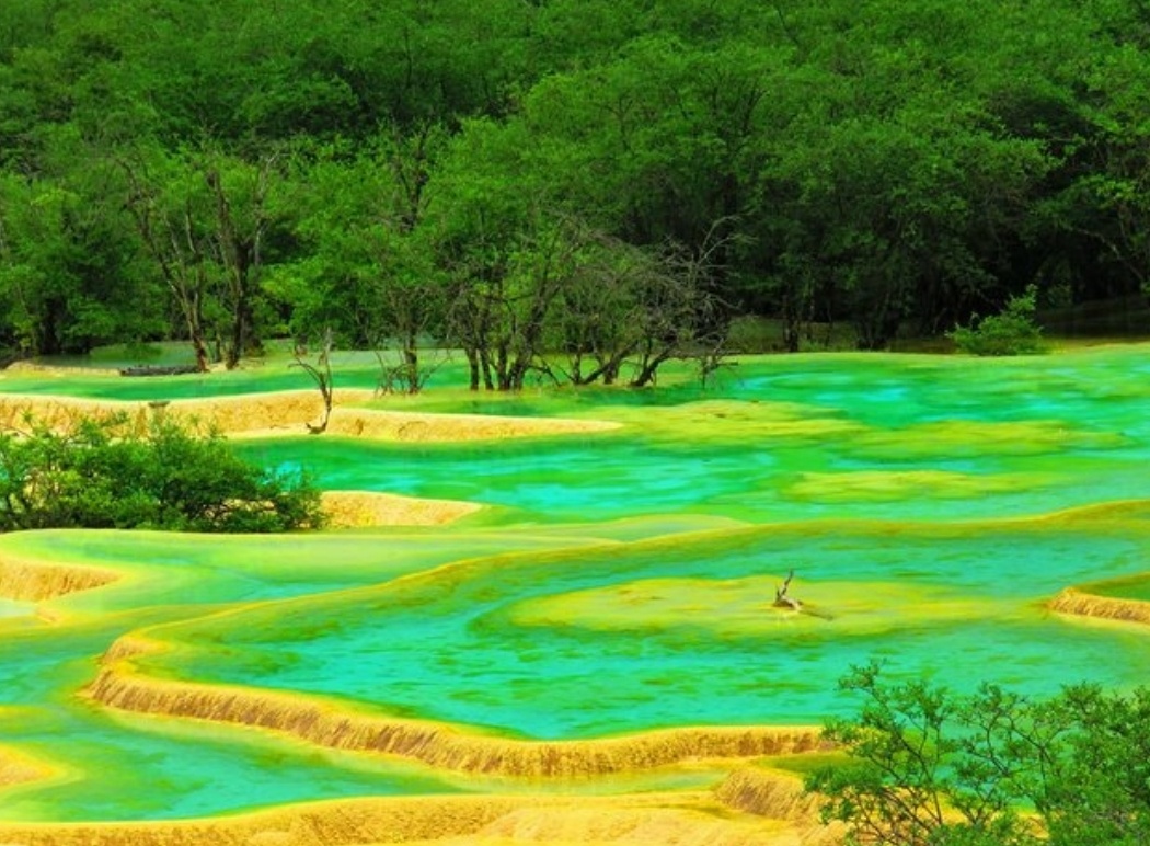 世界遗产中国黄龙风景名胜区