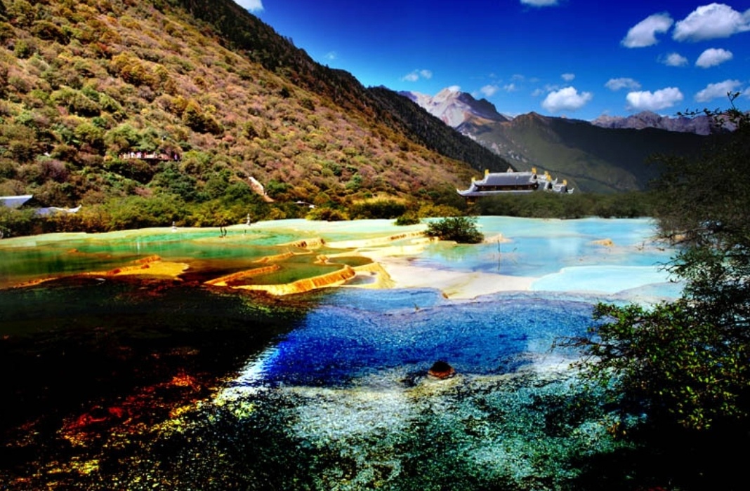 世界遗产中国黄龙风景名胜区