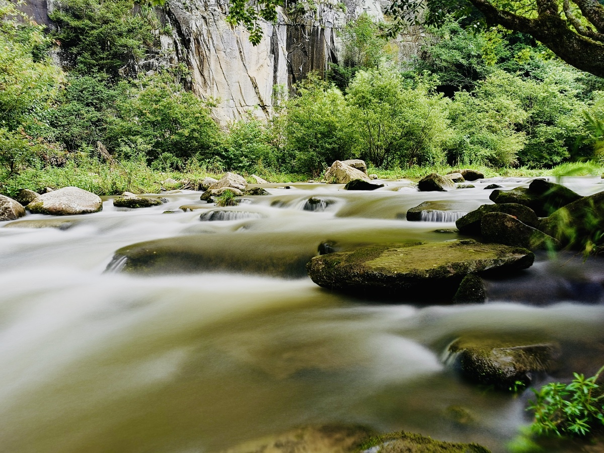重庆石柱油草河玩水