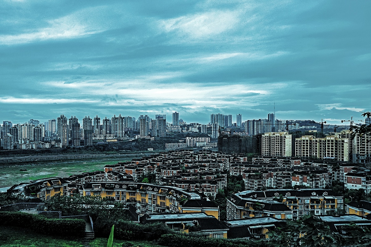 重庆融侨半岛,拍摄于2010年.#老重庆风光