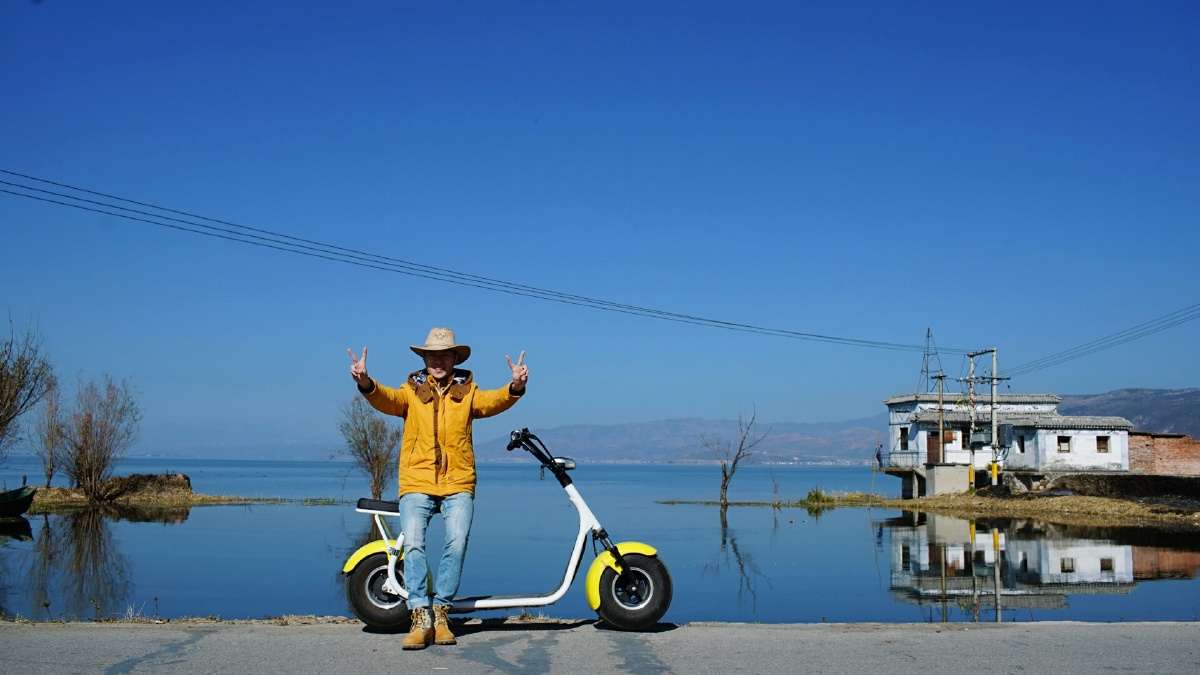 骑车洱海环行十公里 - 旅行 - 大斌704