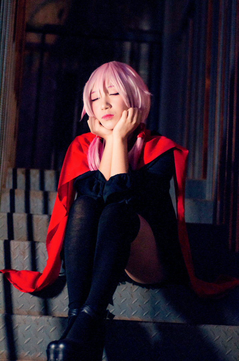 罪恶王冠蝶祈黑唱cos