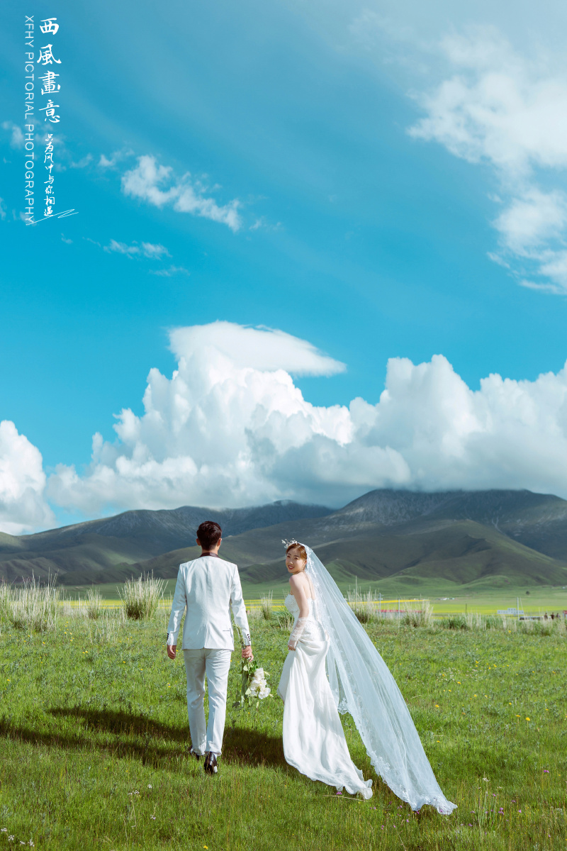 青海旅拍青海婚纱照青海婚纱摄影