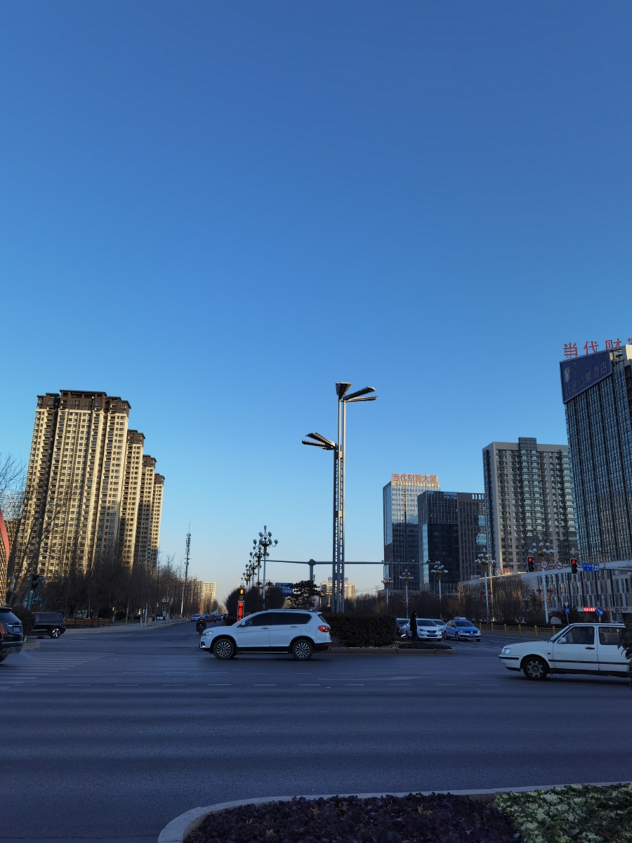 手机摄影第290天61冬日清晨拍摄于上班路上