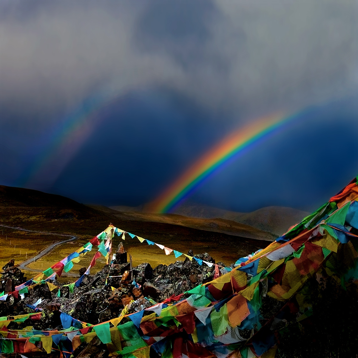 藏地风情经幡篇16