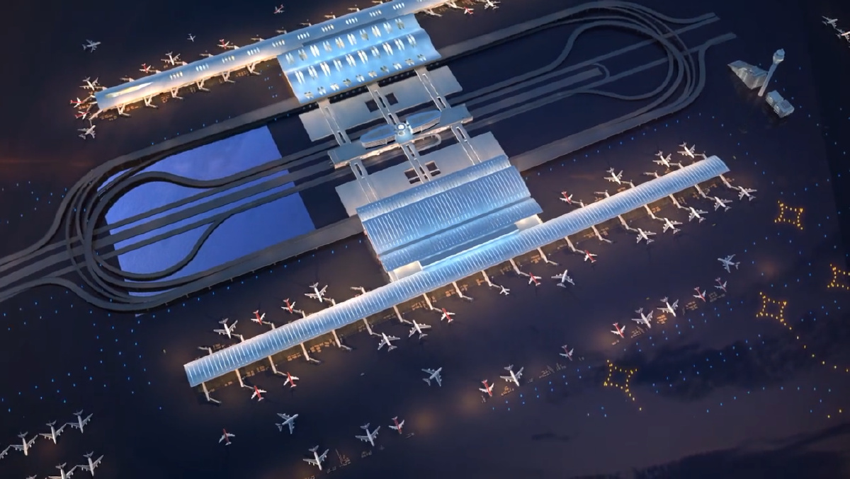 高清机场设计图