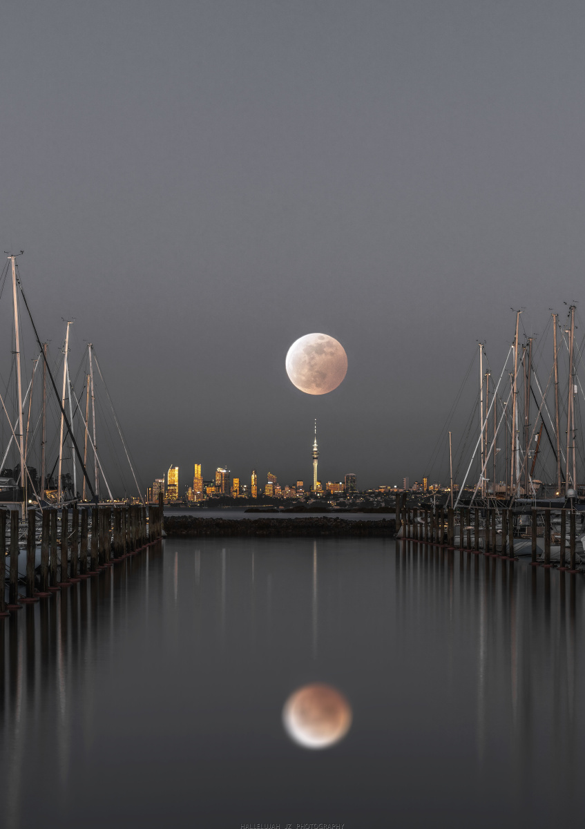 城里的月光aucklandisknownasthesailingcityitsalovelypartofthecity
