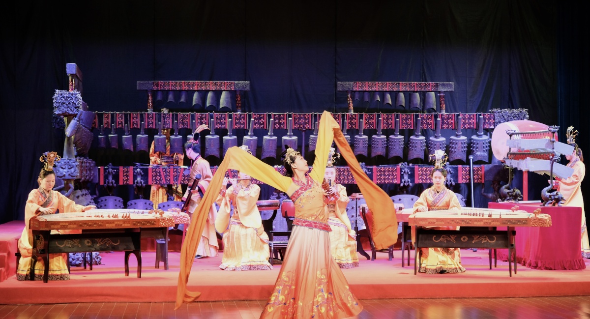 曾侯乙编钟湖北省博物馆编钟表演