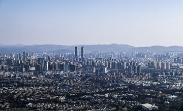 昆明城市天际线