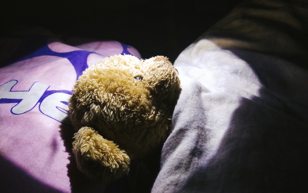 今天的小熊很不开心