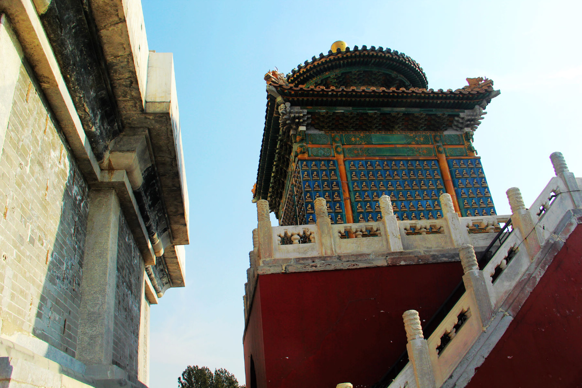 北海公园白塔寺与唐卡