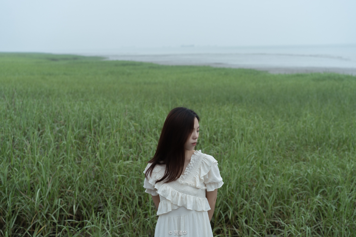 海边写真小清新高级感性冷淡风日系写真