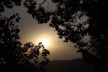 夕阳西下
