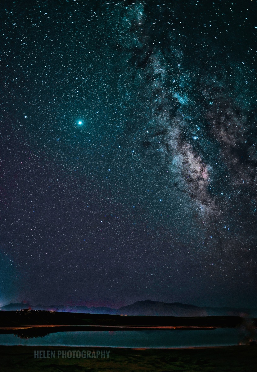 大柴旦翡翠湖星空