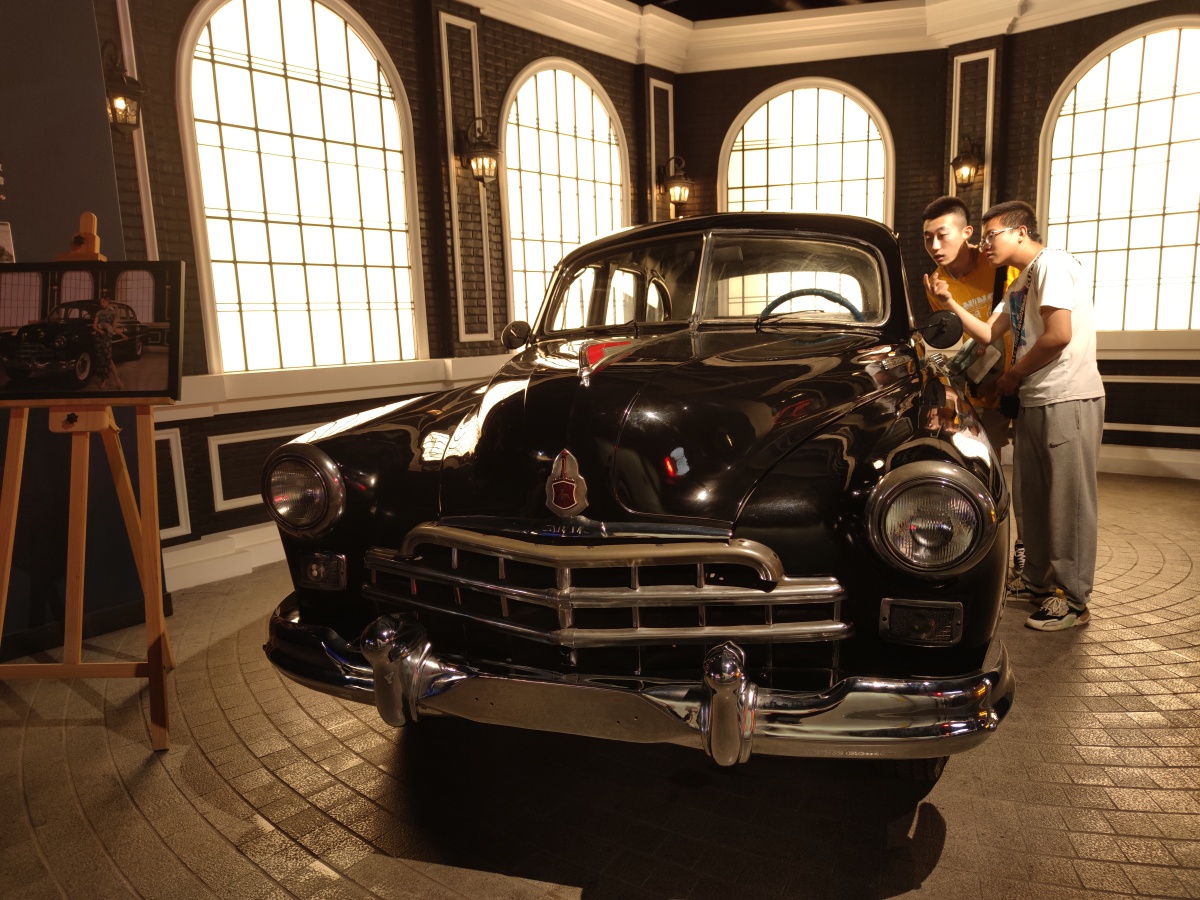 西影电影博物馆里的老爷车