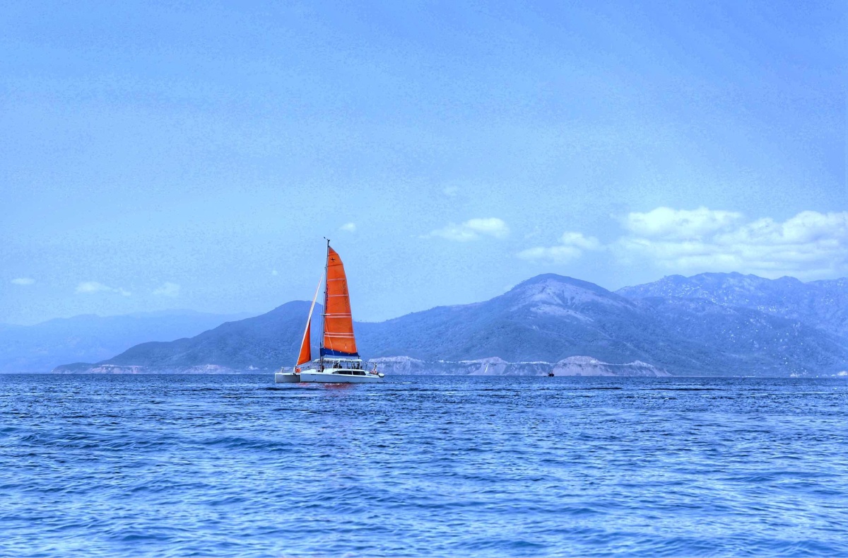 孤帆远影碧空尽