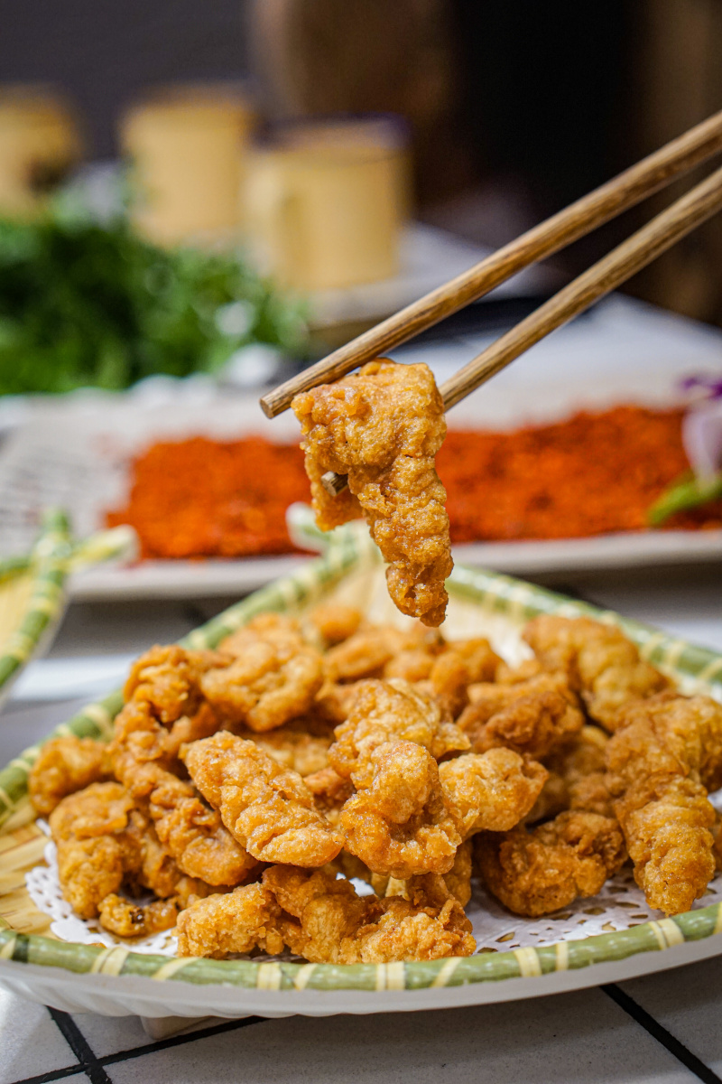 菜肴美食续命星人晚餐#午餐#肉酥肉小酥肉炸酥肉火