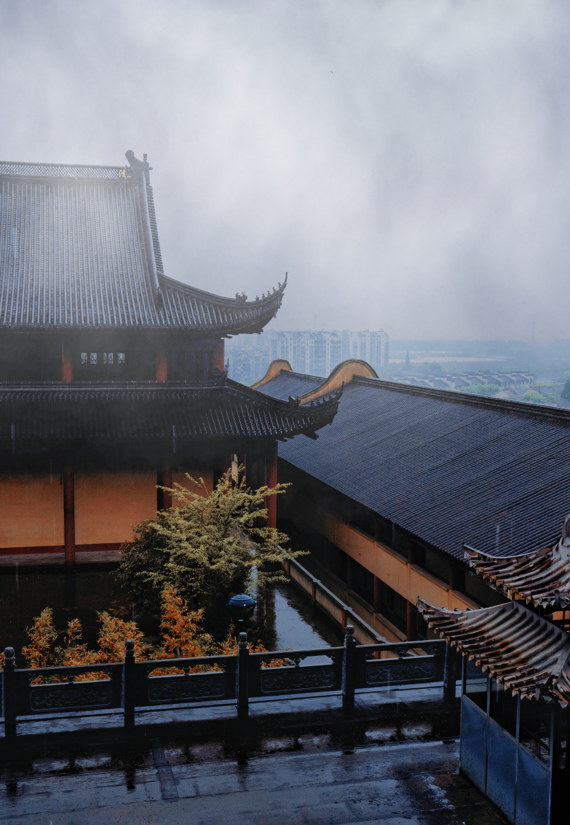 宁波保国寺与香山寺 "普照万物 ,向缘而来"