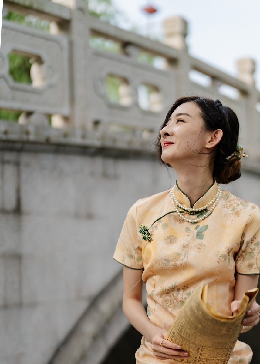 古镇旗袍模特小桃摄影xj