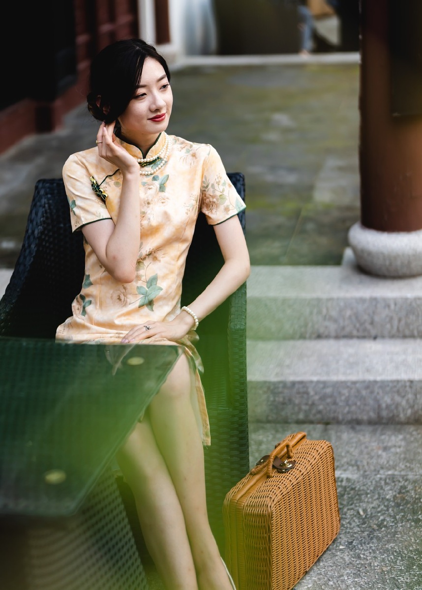 古镇旗袍模特小桃摄影xj