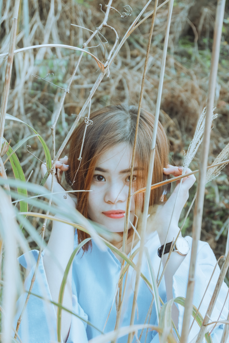 去见你想见的人吧 - 人像, 富士, 芦苇, 小清新 -