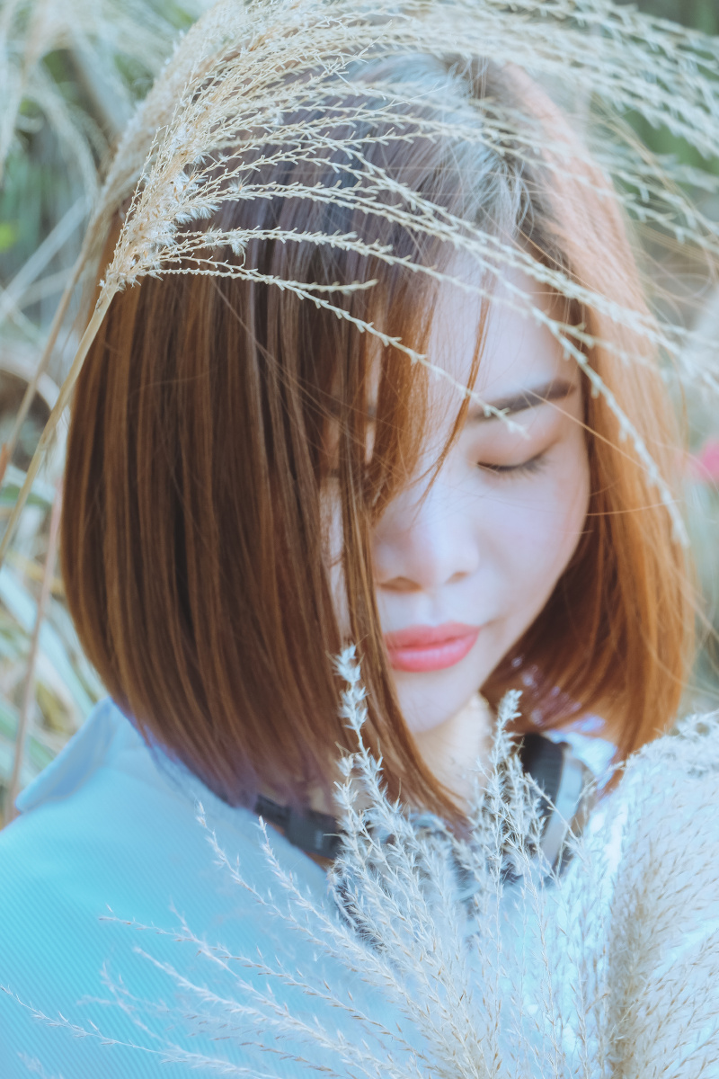 去见你想见的人吧 - 人像, 富士, 芦苇, 小清新 -