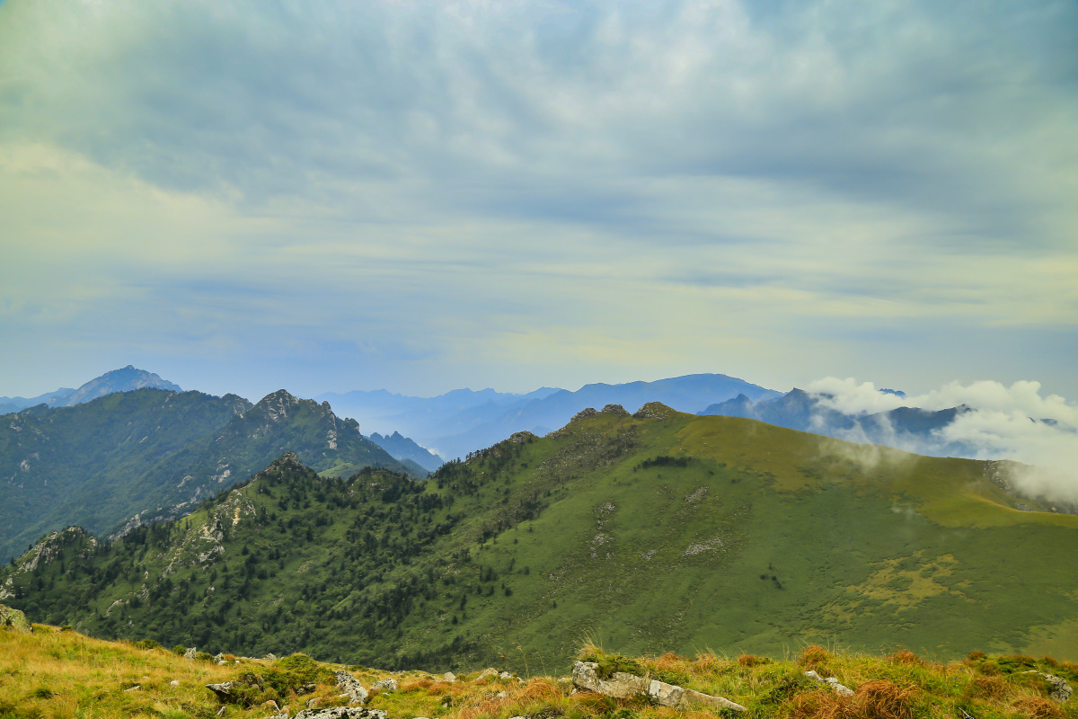 秦岭跑马梁 ·云雾缭绕