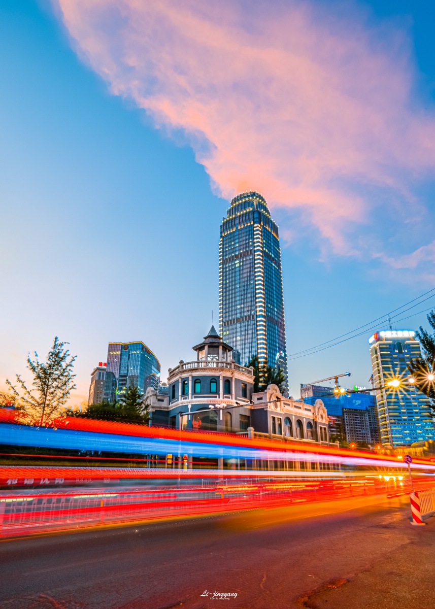 今与昔-沈阳金融中心