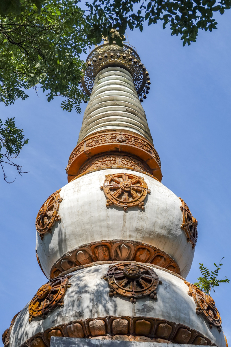 北京皇家园林颐和园万寿山顶智慧海宗教建筑