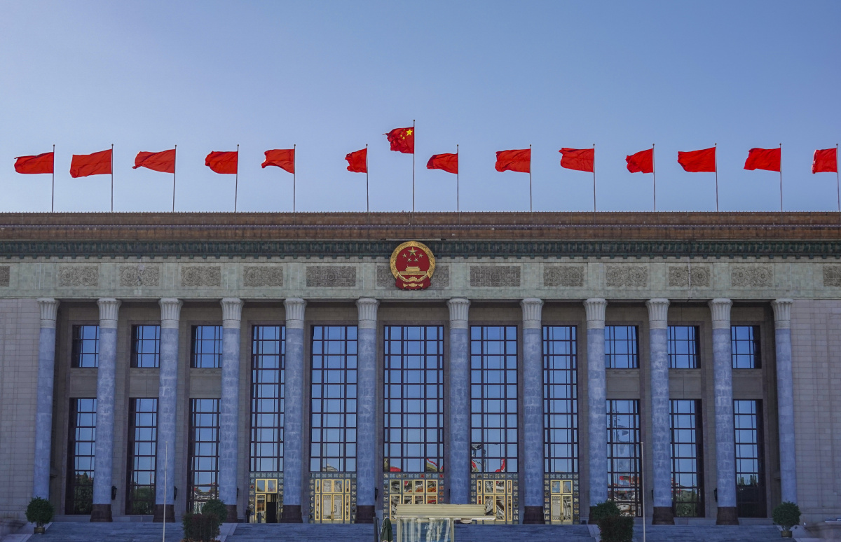 人民大会堂建筑外立面