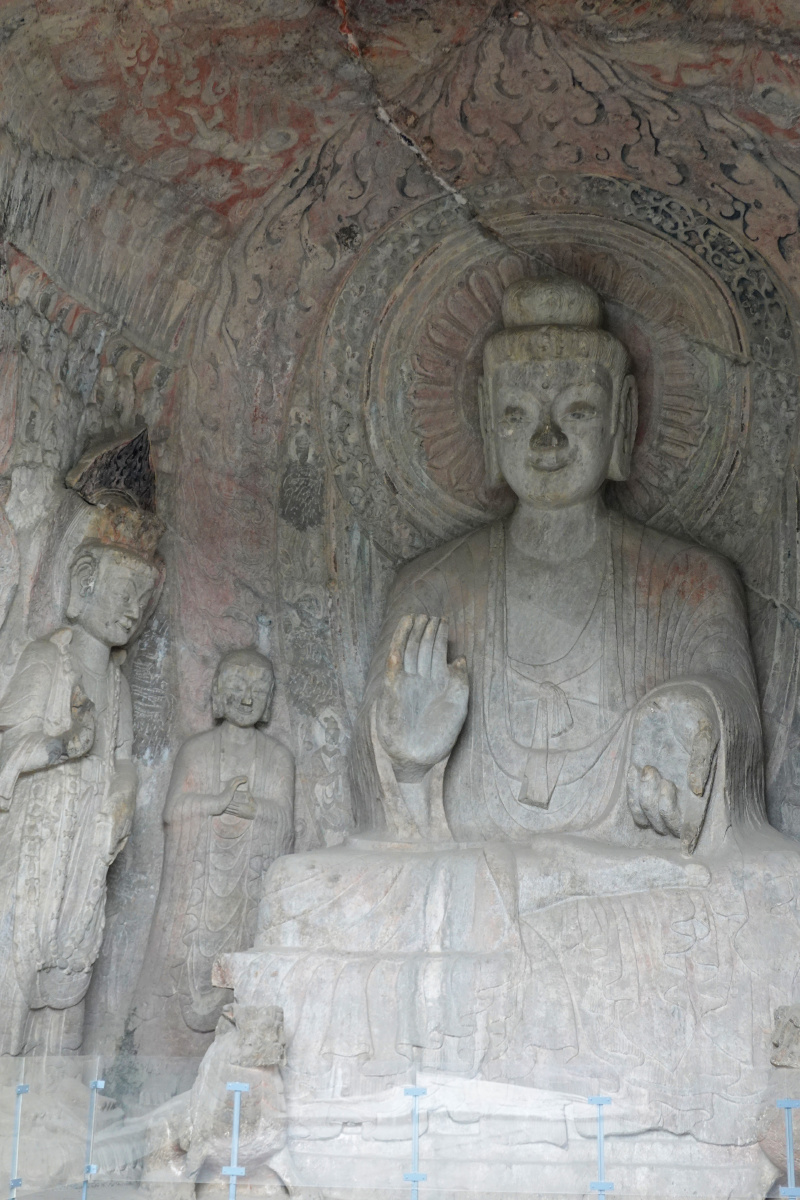 洛阳龙门石窟佛教雕像