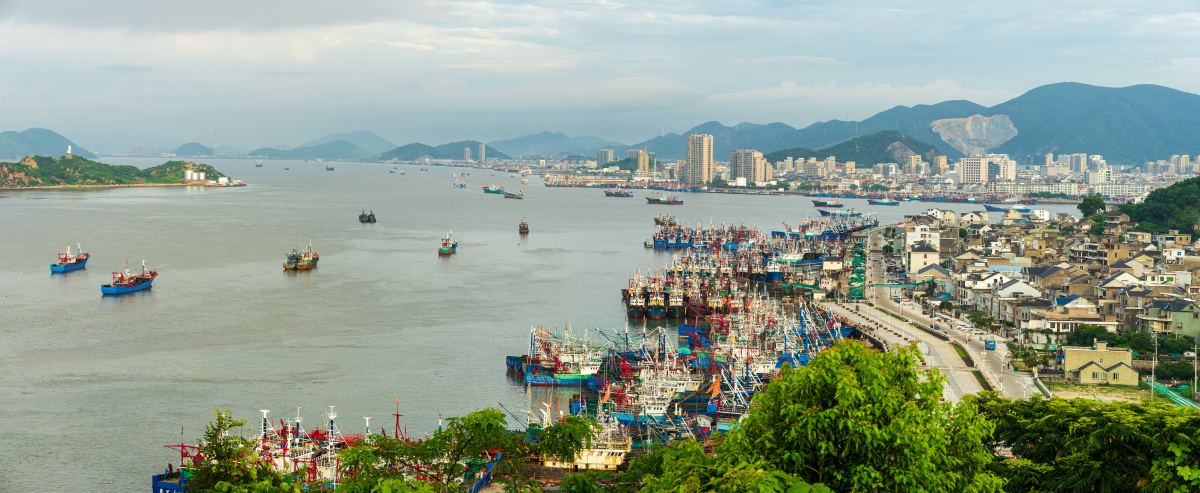 象山东门岛渔港全景