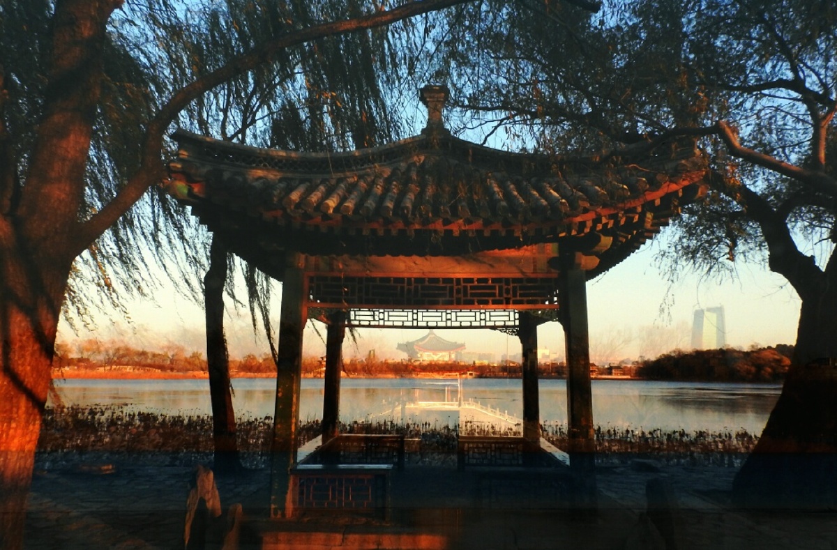 真实的摄影,蜃楼的景象