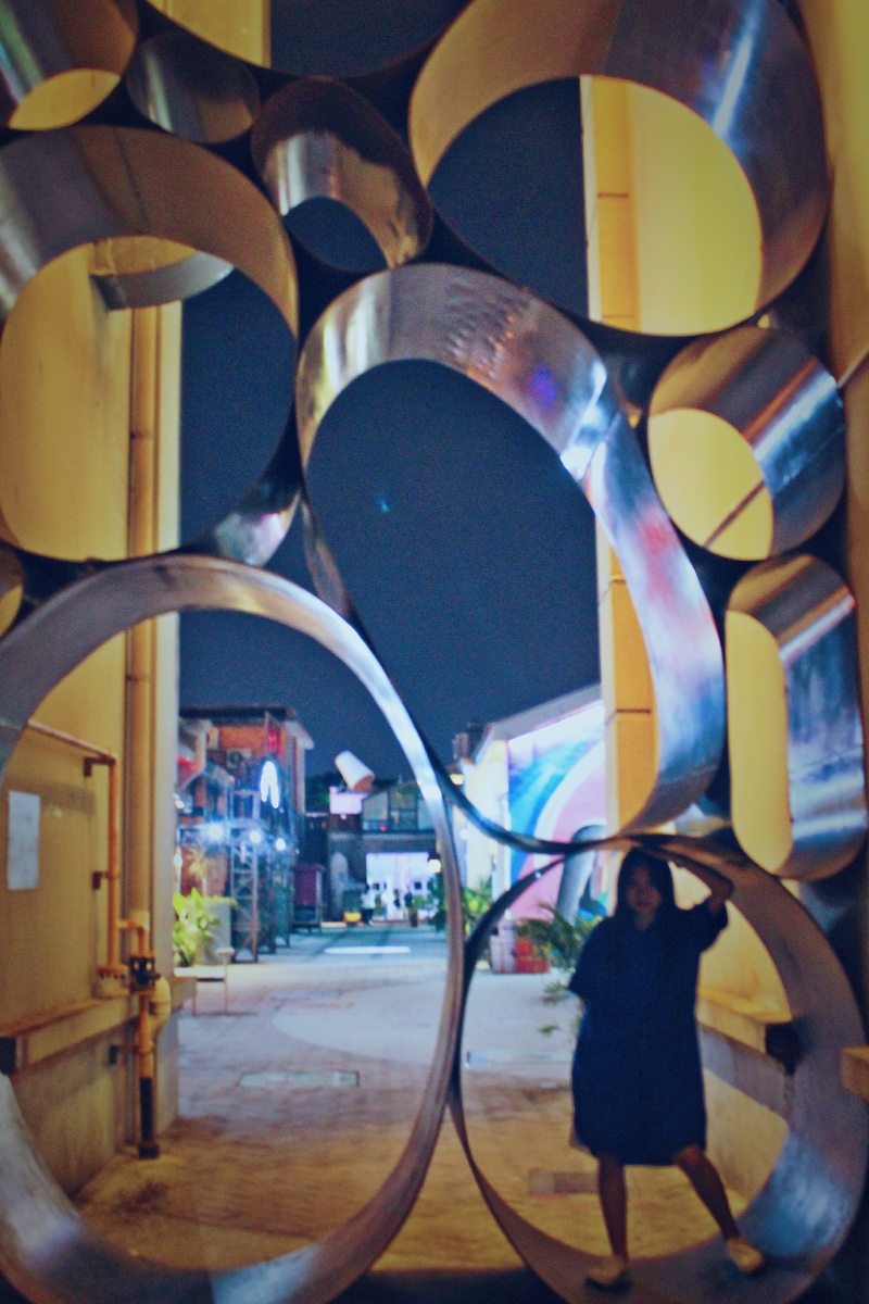 南宁·百益上河城夜晚拍的