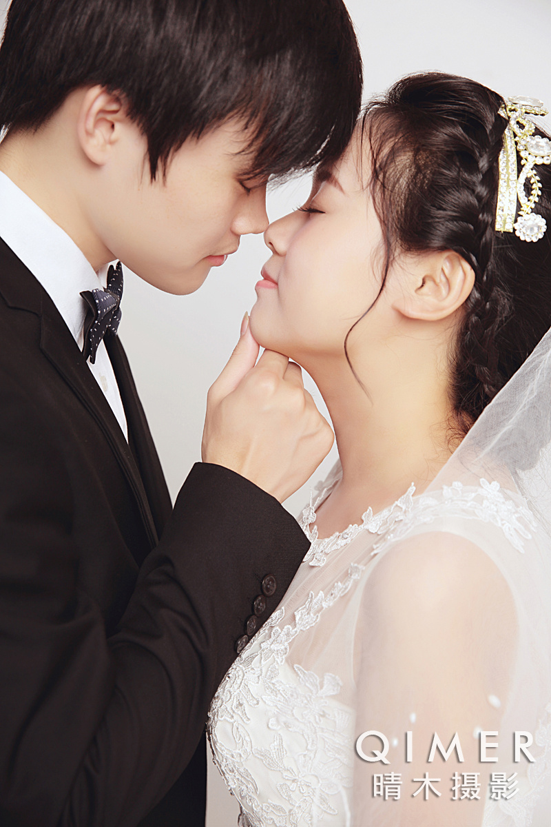 情侣写真韩式唯美夜景婚纱照文艺森系日系小清新逆光情绪头像图片私人