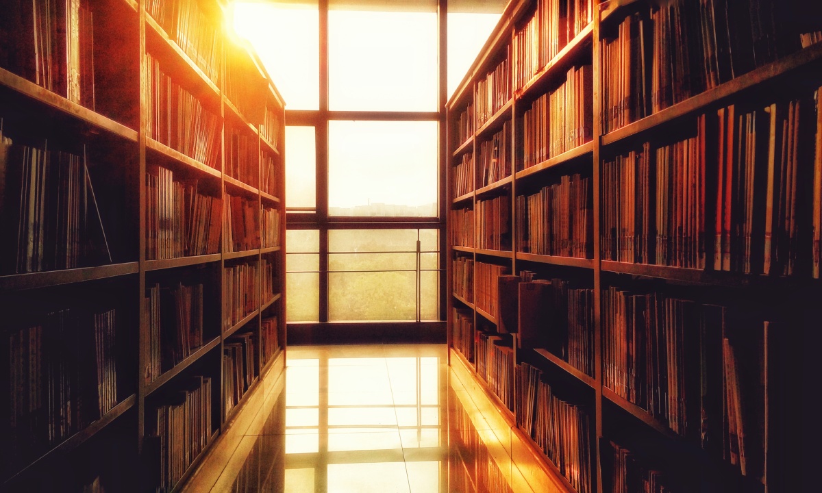 图书馆的温暖时光