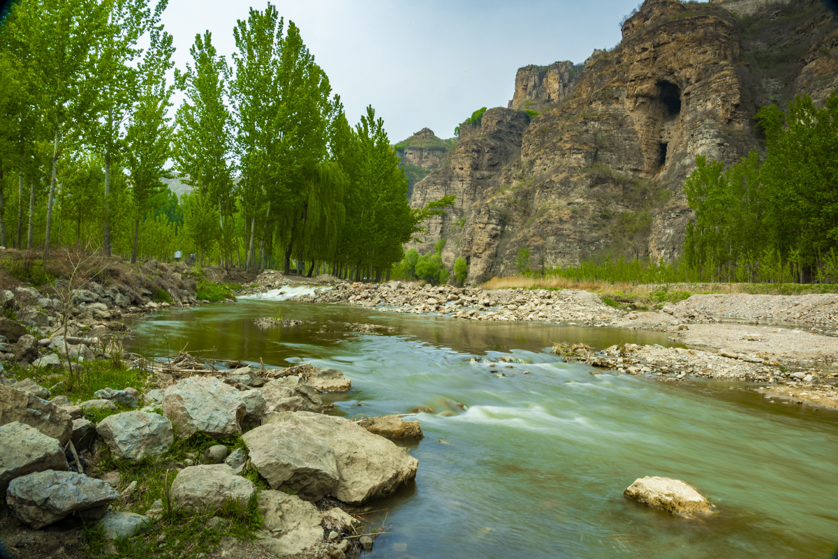唐河流经唐县的