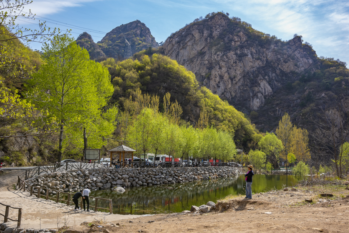 风景如画河北易县白龙潭