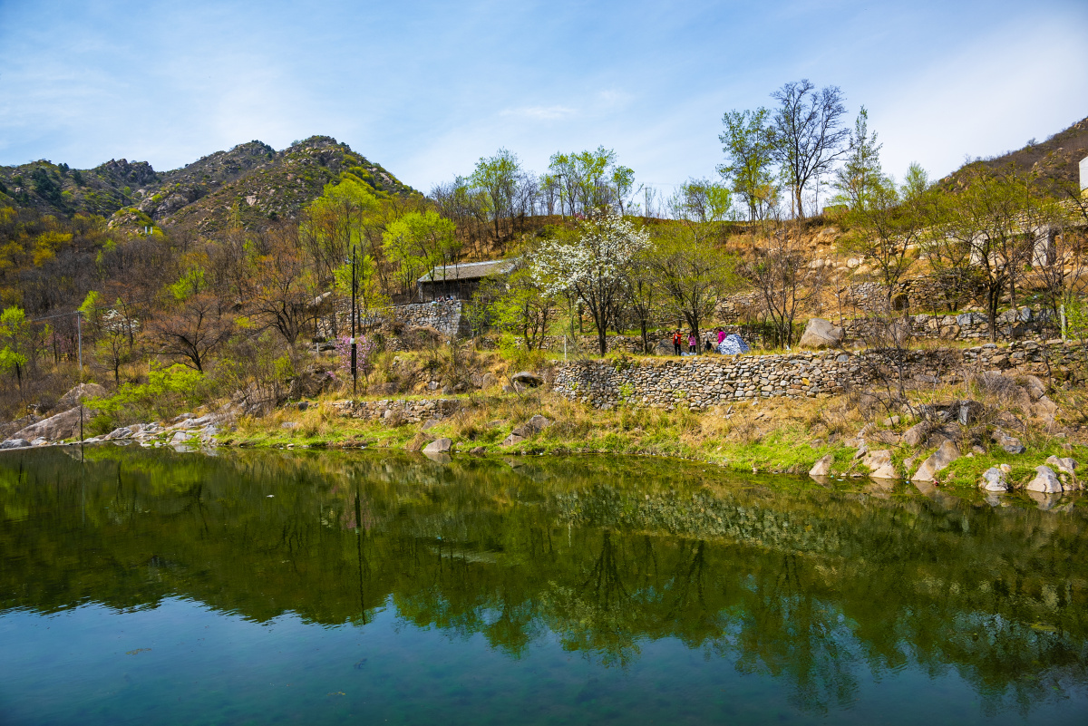 风景如画河北易县白龙潭
